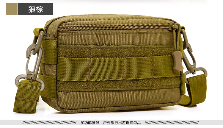 Спортивная сумка горизонтальный вариант Molle сумка аксессуары Сумка На Открытом Воздухе камуфляж тактическая сумка Для Мужчин's Рогатка сумка Wa
