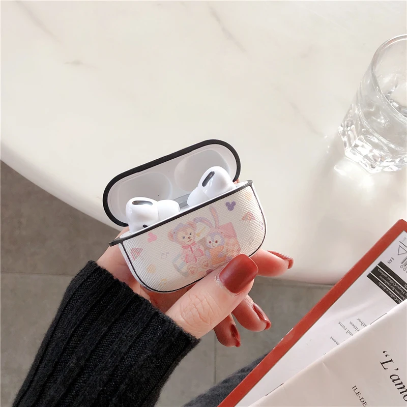 Милый мультяшный чехол для Apple AirPods pro, Забавный робот, кот, Супермен, узоры, Защитные чехлы для наушников, аксессуары для ключей - Цвет: 17