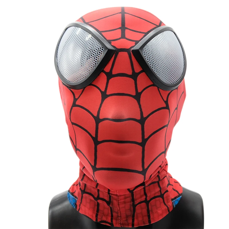mask Потрясающий маскарадный костюм «Женщина-паук», комбинезоны «Женщина-паук», облегающий костюм с пауком, костюмы на Хэллоуин для детей и мужчин - Цвет: mask