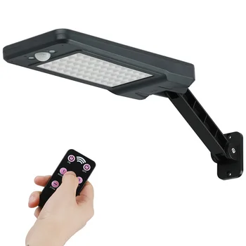 

60 LEDs Solar Wall Light Remote Control Street Light Body Sensor Moving Sensor Outdoor Waterproof Courtyard Street Lamp