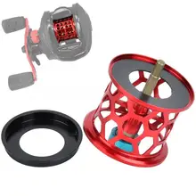 DIY 32 мм Рыболовная катушка из алюминиевого сплава длинная Рыболовная катушка проволочная чашка Рыболовные катушки рыболовные инструменты