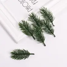 10 шт. DIY для создания искусственных цветов отделение для Елочное украшение аксессуары с сосновыми иголками искусственные растения Цветочный букет подарочная коробка