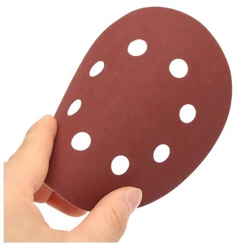 

5 Inch 8-Hole Hook And Loop Sanding Discs 600 Grit Assorted Orbital Sander Round