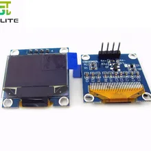 10 шт. 0,96 дюймов IIC Серийный синий белый OLED дисплей модуль 128X64 igc SSD1306 12864 lcd GND VCC SCL SDA 0,96"