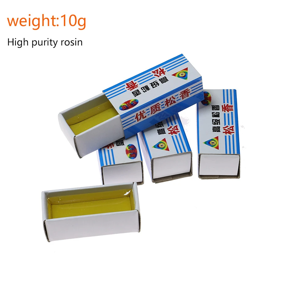 High Purity Solid Rosin 10g Solder Paste Soldering Tin Material Paste Repair Durability Rosin Soldering Flux Paste For Welding soldering paste