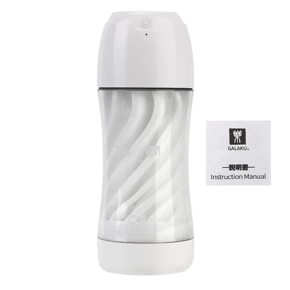 Vibrating Male Masturbation Cup With Vacuum Suction And Texture_voghion.com