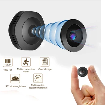 

Portable Wireless Flash Drive HD Mini Camera Tiny With Audio Security Camera WiFi Camcorder Bluetooth Long Standby Camera Kamera
