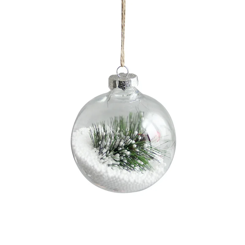 Рождественский подвесной шар, креативная подвесная стеклянная ваза, ручная работа, простая модная домашняя Маленькая подвеска, товары