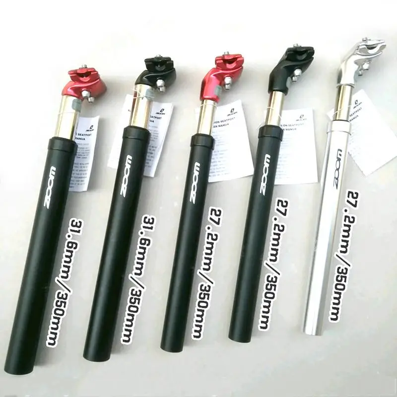 Economici 1pc 27.2mm 30.4mm 30.8mm 31.6mm x 350mm Sospensione Reggisella Ammortizzatore smorzamento MTB Mountain Bike Reggisella