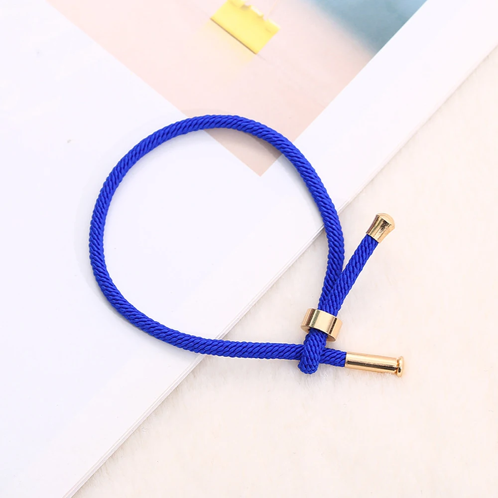 Adjustable Thread Bracelet Lucky Red Green Colorful Handmade Rope Bracelets Women Men Couples DIY Jewelry Making Accessories - Image 6