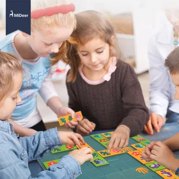 

MiDeer Baby Toys Ocean Adventure Puzzles Discovery Fun Art Desktop Solitaire Games Educational Toys for Children Gift