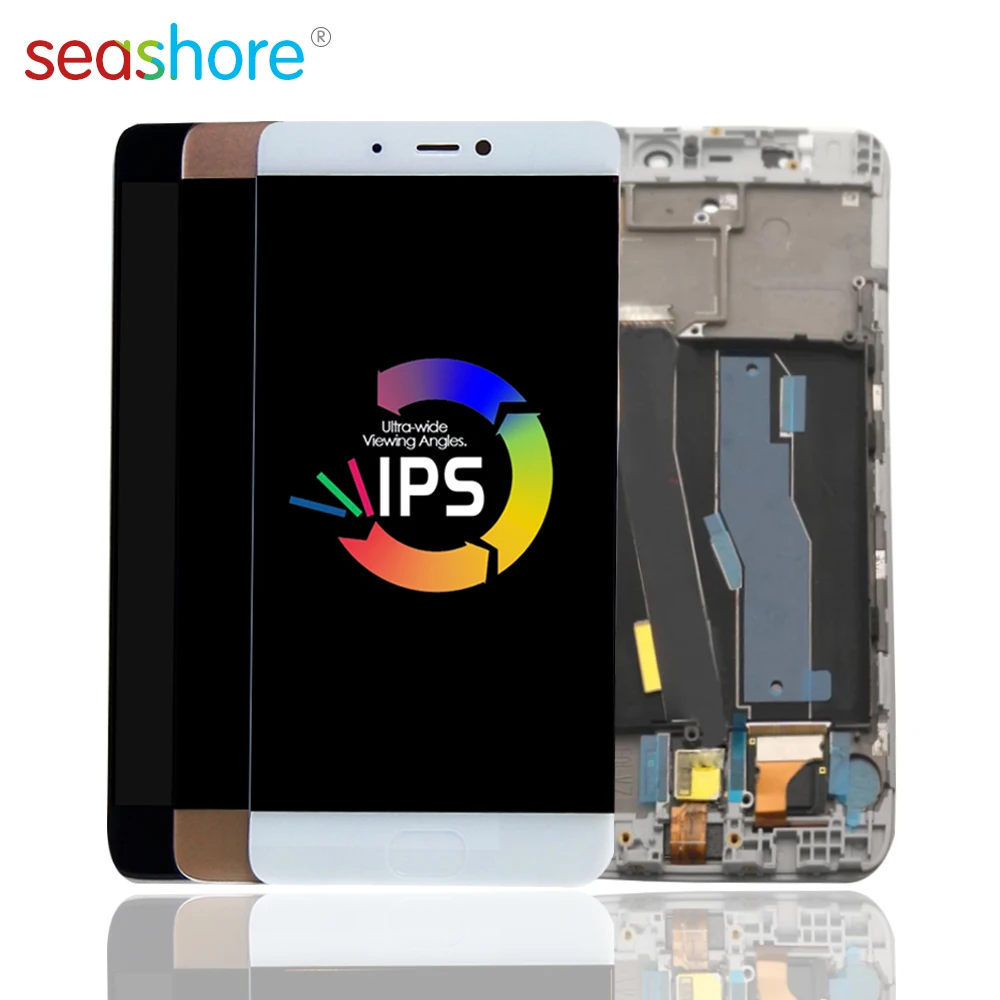 

ORIGINAL For XIAOMI Mi 5S LCD Touch Screen Digitizer Assembly For Xiaomi Mi5S Display with Fingerprint Frame Replacement M5s LCD