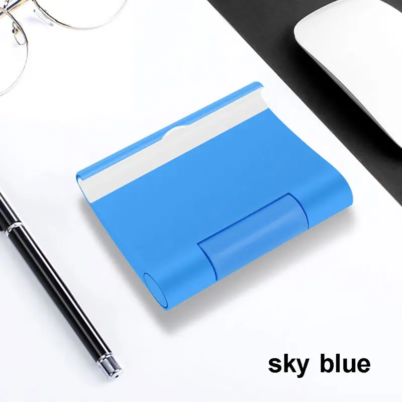 Складной для мобильных телефонов держатель подставка для iPhone X настольная подставка для samsung S10 Plus Универсальный 360 держатель для смартфон Huawei - Цвет: Blue