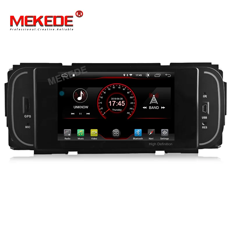 MEKEDE автомобильный мультимедийный плеер 1din android 9 5 дюймов для Jeep/Chrysler/Dodge/Liberty/Wrangler/Sebring/Grand Cherokee радио gps