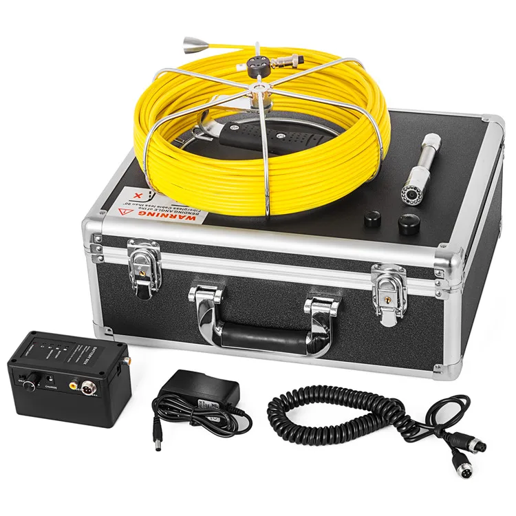 

9" LCD Screen Drain Pipe Endoscope Inspection Camera Kit