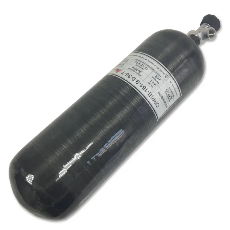 Ac30931высокого давления винтовки Pcp цилиндр 9L аквалангов 4500 Psi софтпистолет воздушный шар для Airforce Condor мини бутылка погружения - Цвет: Tank-valve-s