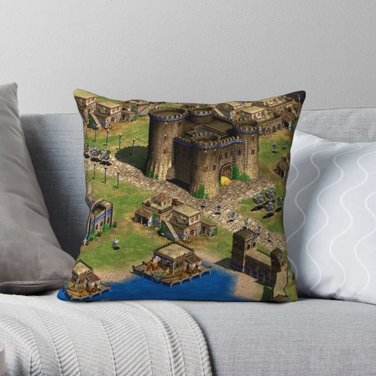 

Age Of Empires Square Pillowcase Polyester Linen Velvet Creative Zip Decor Pillow Case Sofa Cushion Cover