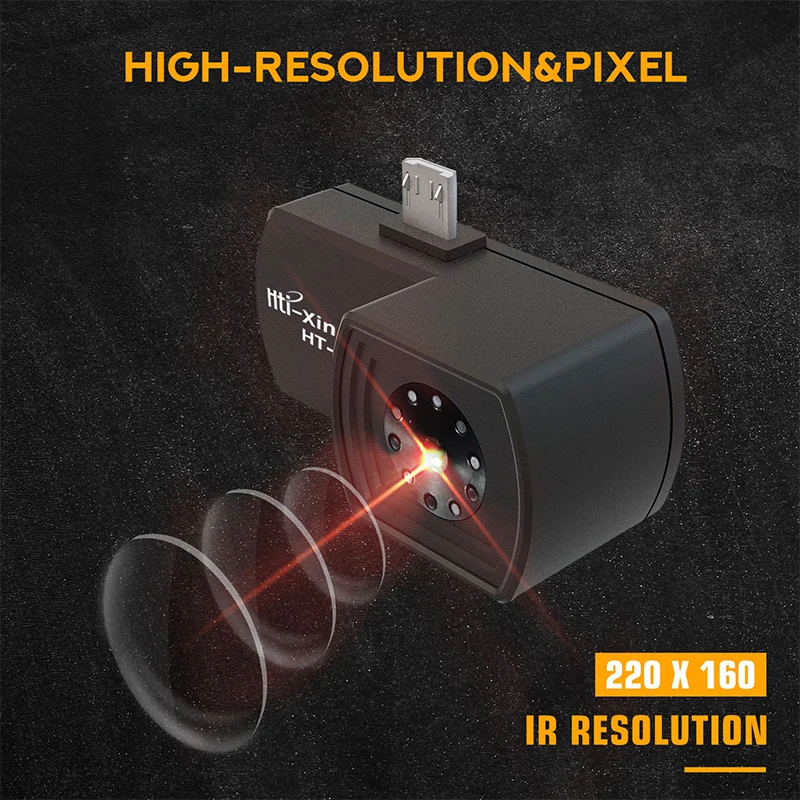 Тепловизор Chranto для телефонов Android тепловизор обнаружения Тип C детектор|Машины