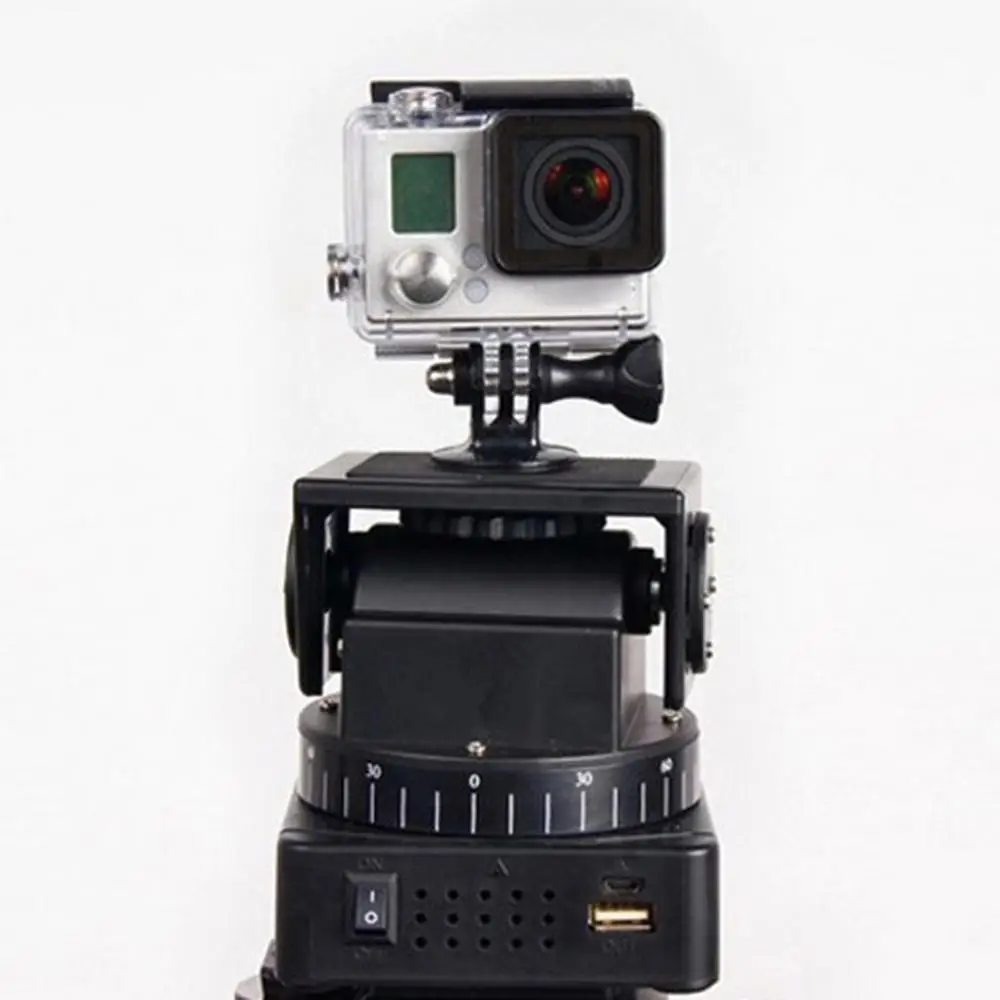 Панорамный Yt-260 Электрический Gimble удаленный поворотный видеомагнитофон для Qx Gopro поворотный экшн-камера Sports