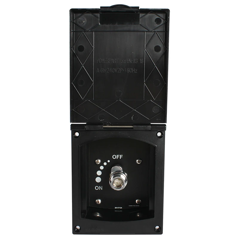 TYTXRV Black Exterior Shower Box Kit For Caravan RV Boat Motorhome rv shower
