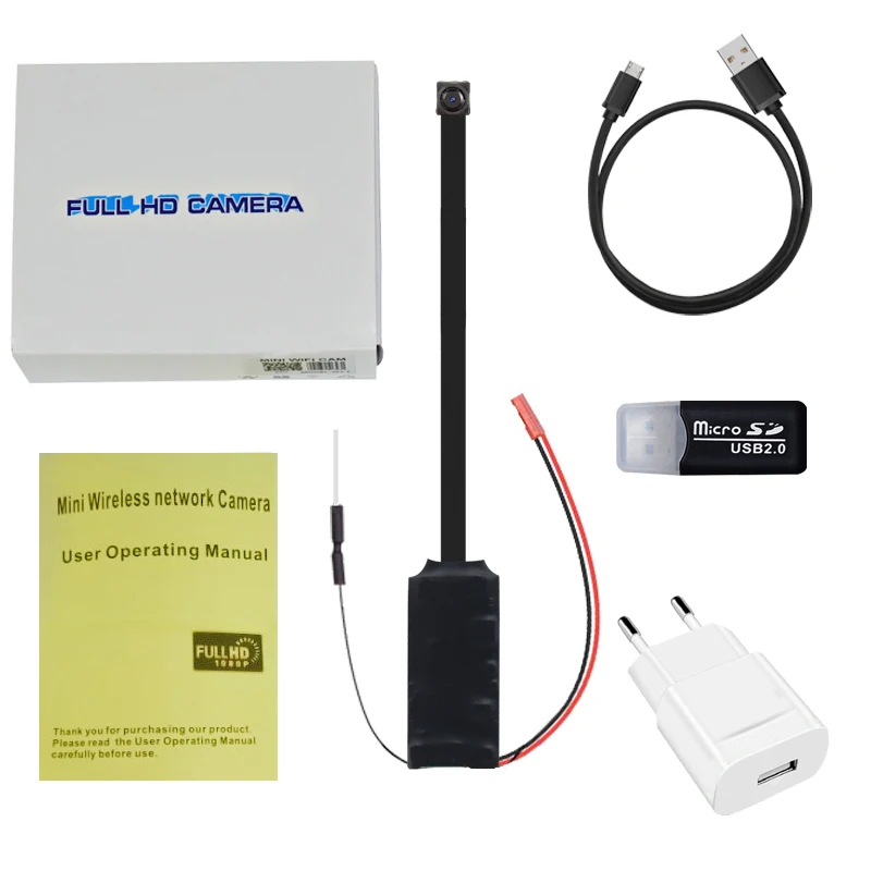 Мини wi fi камера с дистанционным управлением HD1080P P2P микро мини маленькая s IP