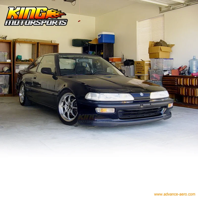 Подходит для 92 93 Acura Integra TR style переднего бампера Уретановый спойлер глобальная
