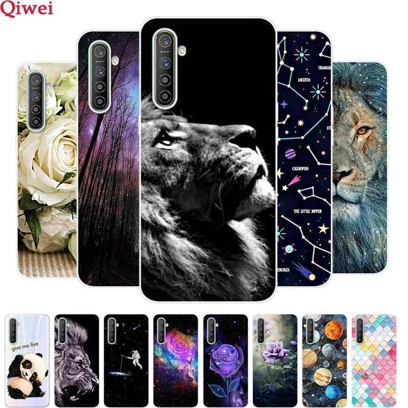 Чехол для OPPO Realme XT Прозрачный бампер тонкий мягкий Силиконовый ТПУ чехол X2