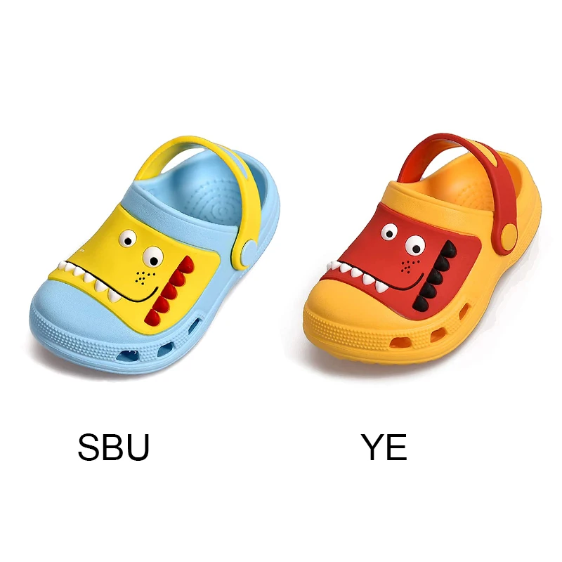 Sapatos de Jardim Sapatos de Banho Confortáveis com Desenhos Crianças Meninos Meninas Sandálias Confortáveis Verão Antiderrapante Água Chinelos Animados 13 Computers & Electronics