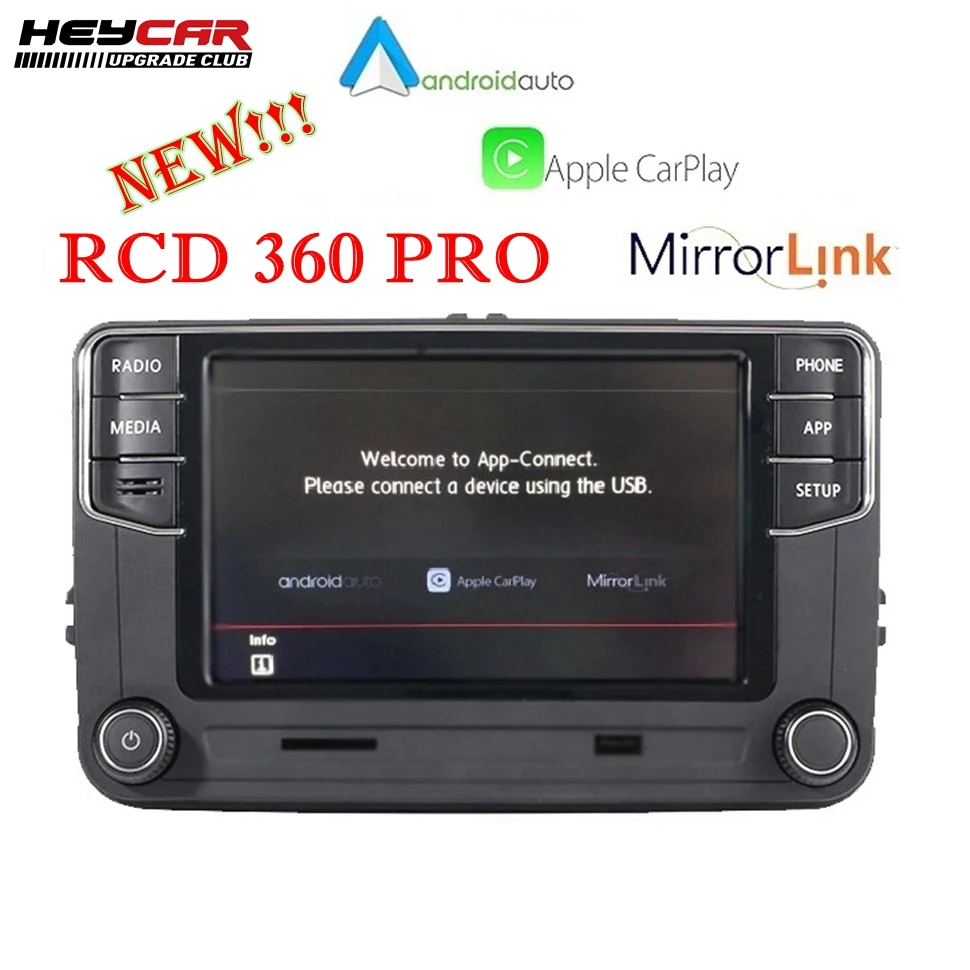 Android Авто Carplay RCD360 PRO NONAME RCD330P RCD340P 187B радио для VW Tiguan Passat B6 B7 CC Golf 5 6 Jetta MK5 MK6 Polo