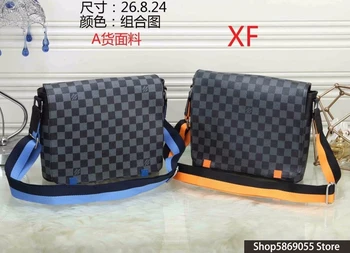 

Luxury Louis Vuitton LV- Leather Handbags Bags Designer Brand Men/Women's Shoulder Bags Large Capacity Ladies Hand Bags L199