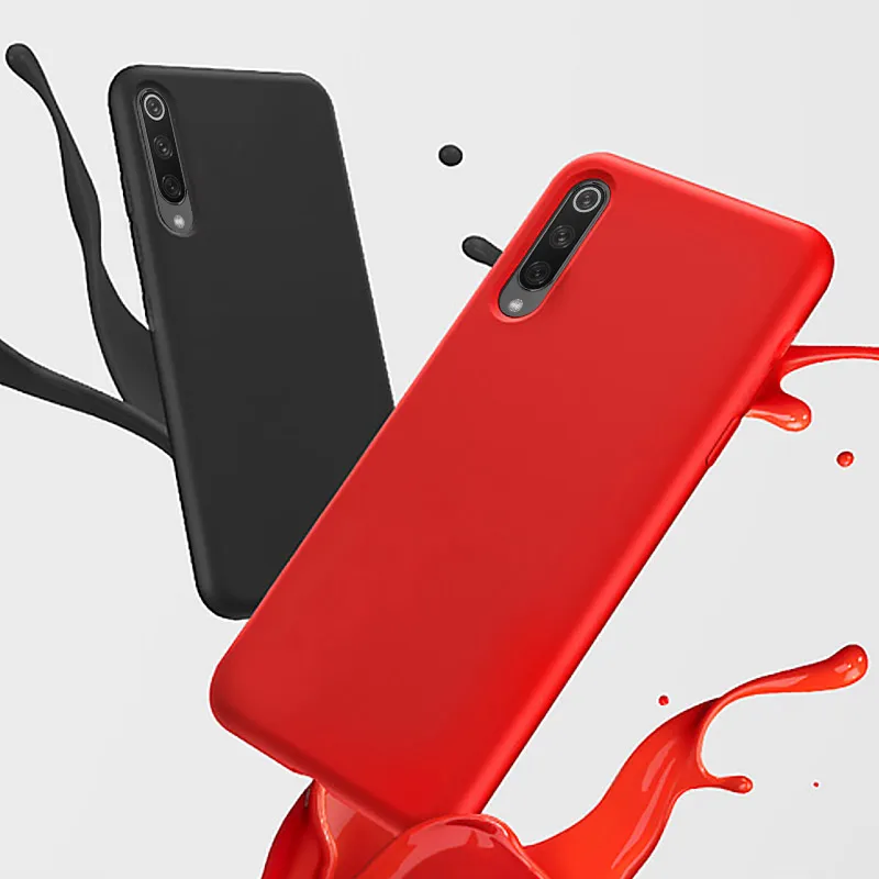 Мягкий жидкий силиконовый чехол для Xiaomi mi 9T 9 SE 8 Lite A2 A3 Lite mi 9tpro CC9 противоударный полный Чехол для mi 9 Explorer