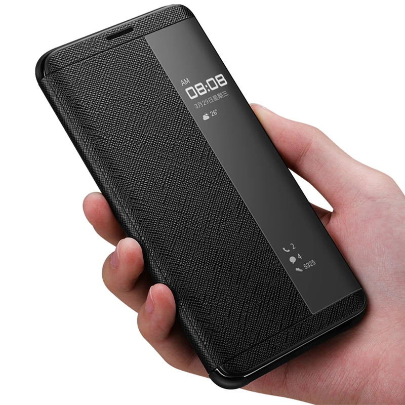 Роскошный флип-кейс для huawei mate RS Porsche Design, чехол из натуральной кожи для huawei mate RS, защитный чехол для телефона