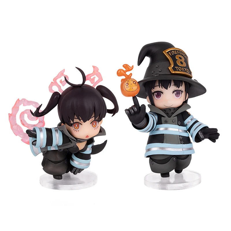 Original Fire Force Q Version Tamaki Kotatsu Maki Oze Pvc Figure Toy Model Dolls Dolls Aliexpress