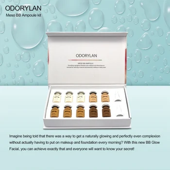 

10pcs Foundation Liquid Set Moisturizing Cover Blemishes Even Skin Color Liquid Foundation For Microneedle Instrument R1