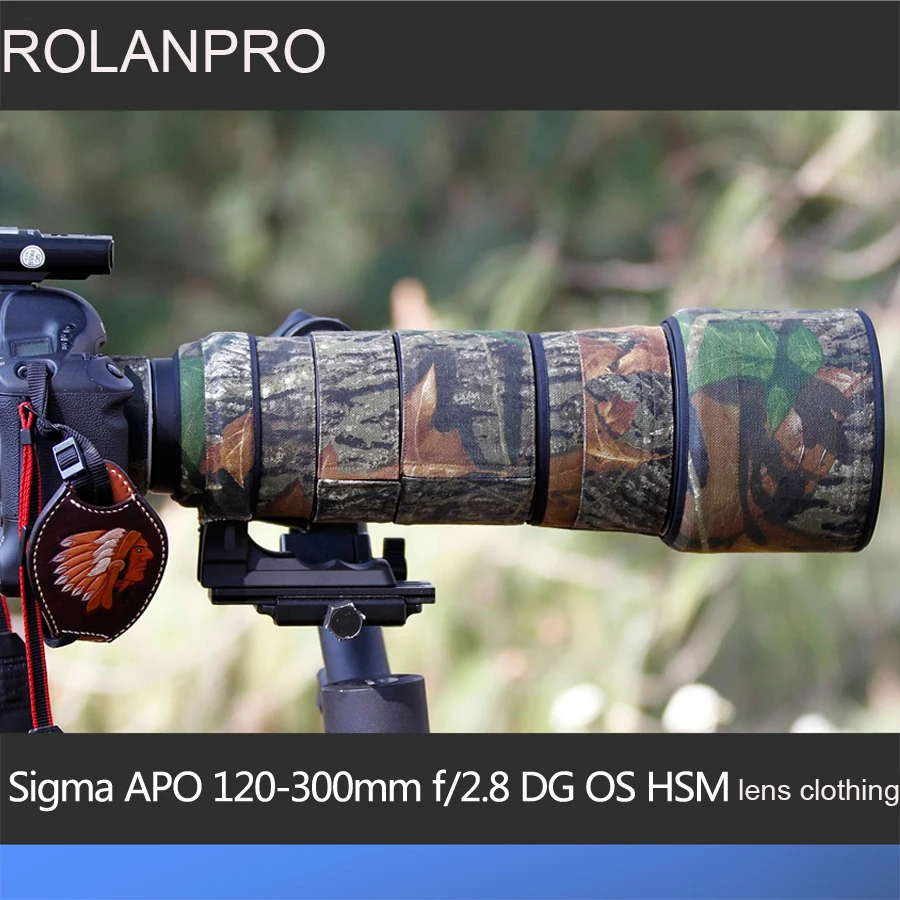 Флейта для Sigma APO 120-300 мм f/2 8 DG OS HSM камуфляжные линзы защита от дождя чехол