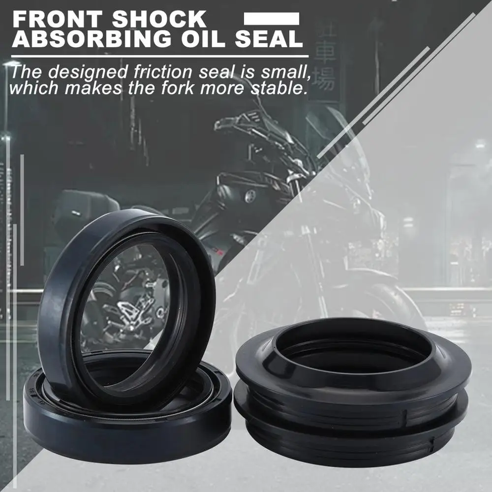 

Motorcycle Front Fork Oil Seal & Dust Seal For Honda Cb-1 Cb400 Cbr400 Cb750 Hornet 250 Magna Shock Absorber