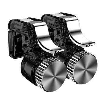 

R11 Metal Smart Phone Mobile Gaming Trigger For Pubg Mobile Gamepad Fire Button Aim Key Shooter Pubg Controller