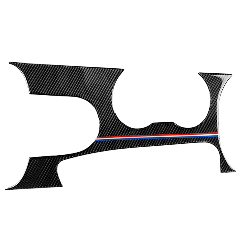 

Carbon Fiber Interior Gear Shift Panel Cover Trim for Ford Mustang 2015-2017 Car Styling