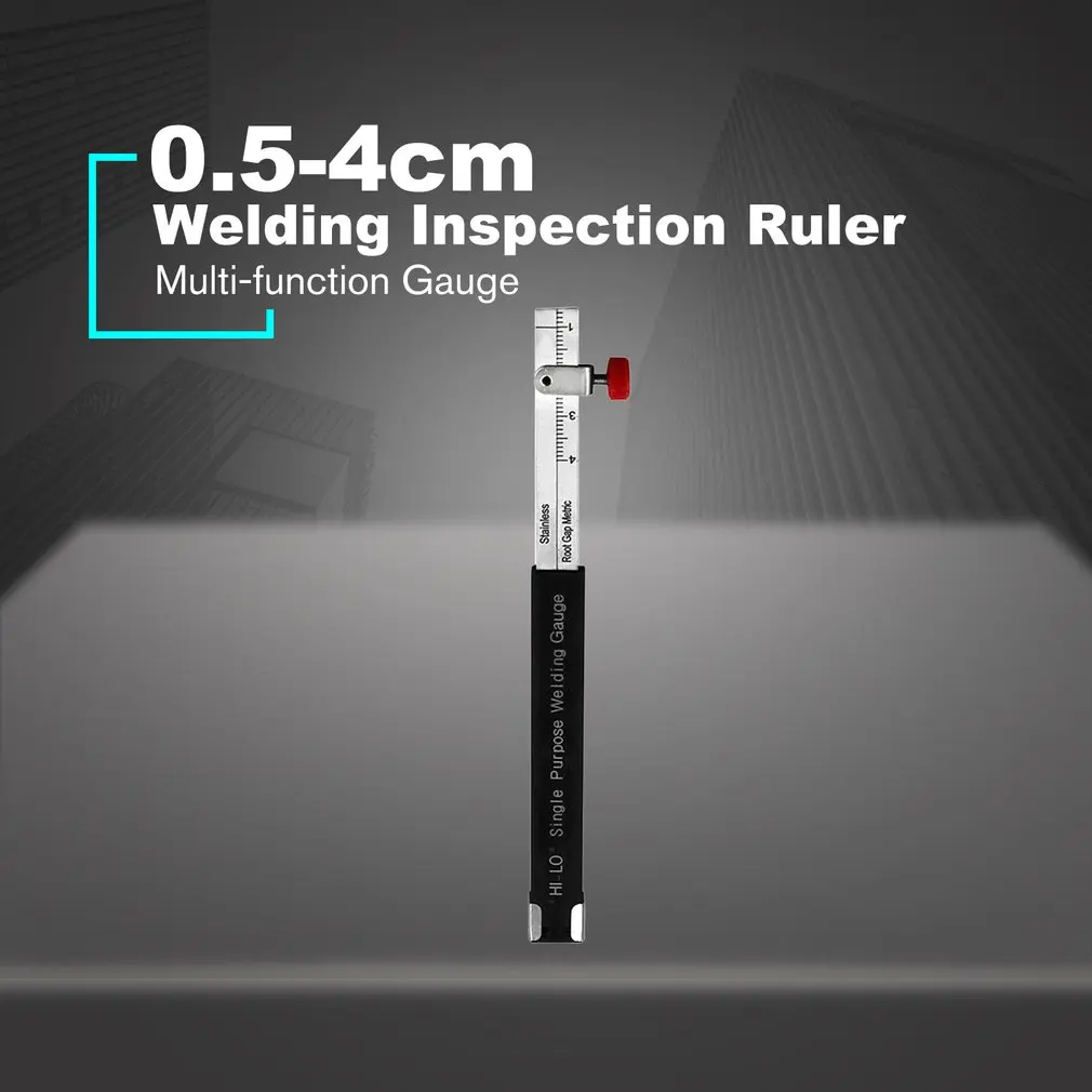 

Welding Inspection Ruler Hi-Lo Special Welding Measuring Instrument Small High And Low Gauge Multi-function Gauge