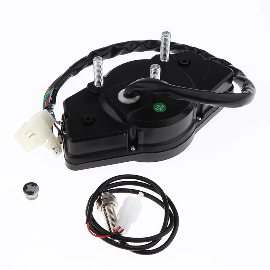 LCD Digital Motorcycle LED Speedometer Tachometer Odometer Gauge Universal