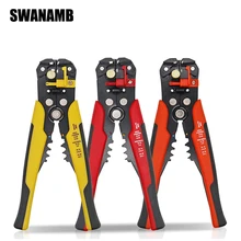 Descascando alicate multifuncional, usado para o corte do cabo, terminal de friso 0.2-6.0mm, ferramenta automática da mão do tipo da elevada precisão