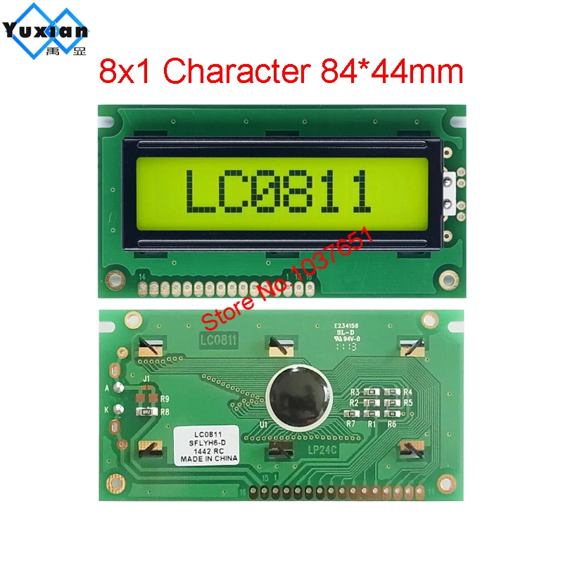 Blue Backlight 5V 1602B 122x44mm 16x2 Character LCD Display Module