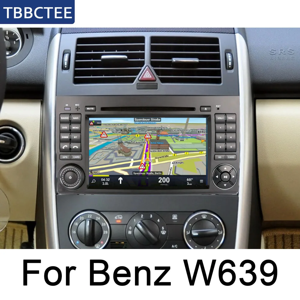 Для Mercedes Benz W639 2003~ 2012 NTG автомобильное мультимедиа андроид gps навигация dvd-плеер Радио стерео BT USB SD AUX wifi HD экран