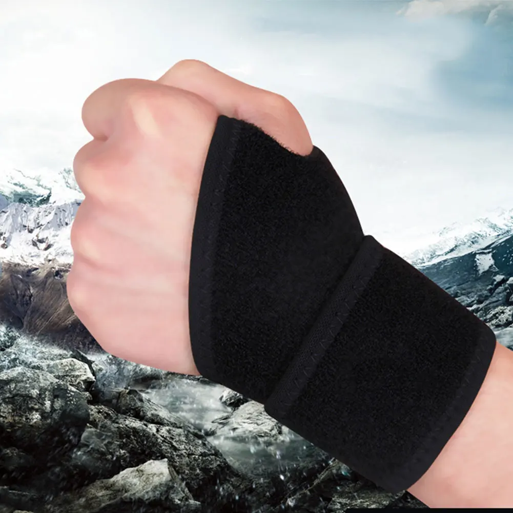 Съемный регулируемый браслет стальная повязка на запястье Sprain Carpal Tunnel шина обертывание протектор Поддержка артрит браслеты