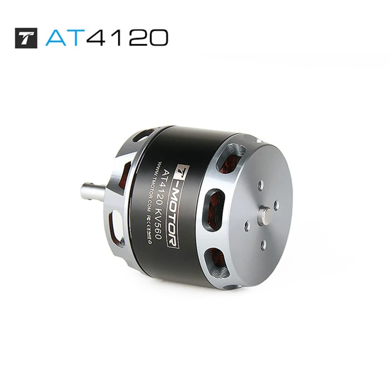 T-MOTOR длинный вал AT4120 250kv 500kv 560kv внешний ротор бесщеточный двигатель для FPV БПЛА неподвижное крыло rc самолет