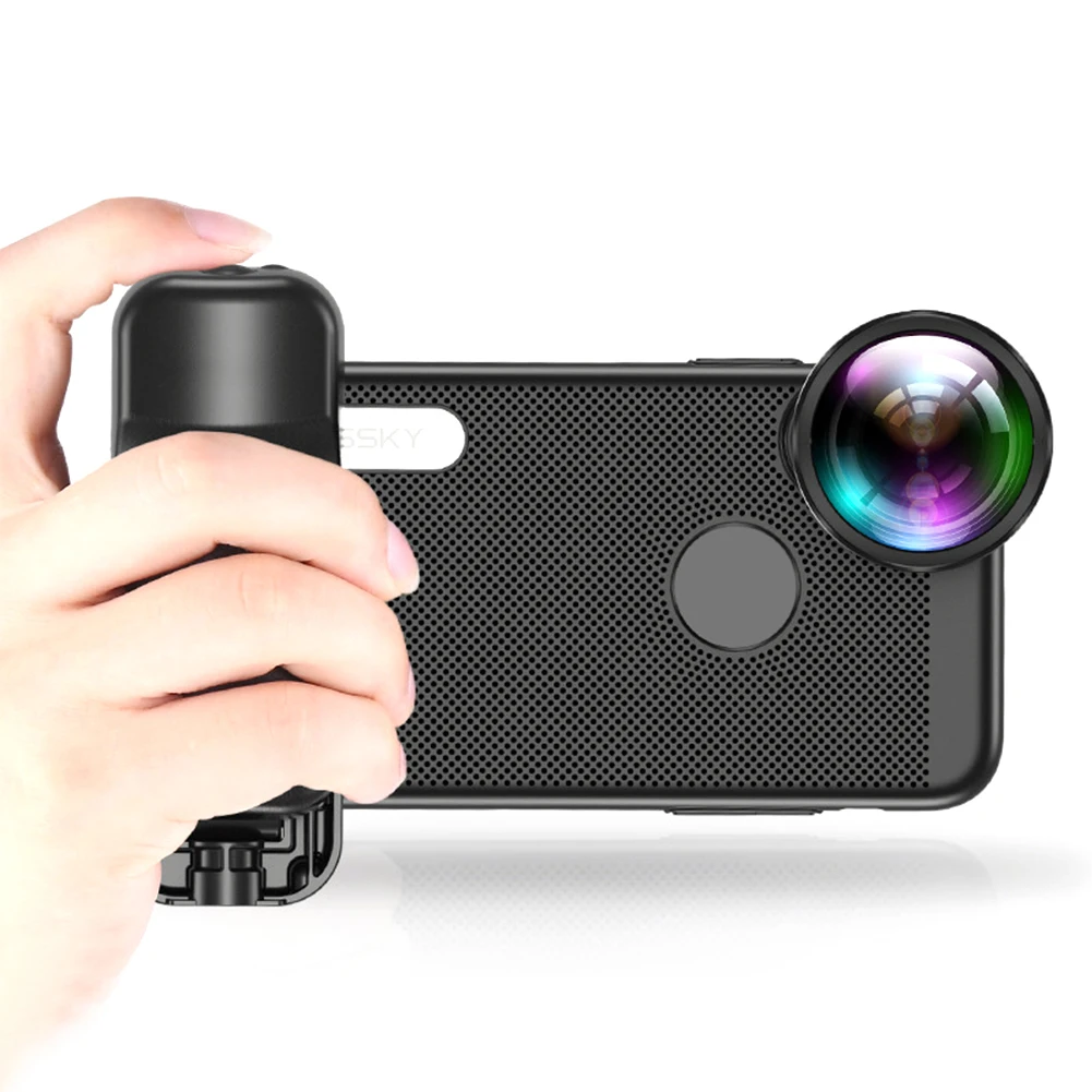 

Anti Shake Wireless Phone Cam Grip Multifunctional Ergonomic Handheld Easy Operation Universal Bluetooth Zoom Remote Control