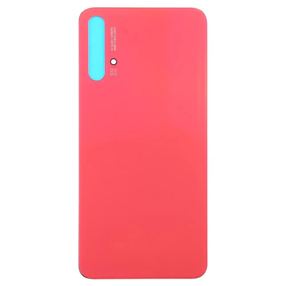 Задняя крышка батареи для huawei Nova 5T Задняя крышка корпуса - Цвет: Red Cover