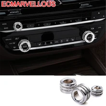 Рулевое колесо автомобильное модифицированное хромированное декоративное автомобильное Стайлинг Аксессуары Яркие Блестки наклейка полоса 18 для BMW 7 серия