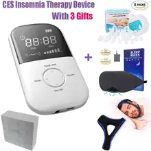 Insomnia CES Therapy Device Health Care Massager No Side Effect Anti Depression Anxiety Migraine Treatment Instrument + 3 Gifts