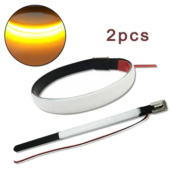 

2pcs Turn Signal lights Parts LED Fork Accessories Blinker Sportbikes Cruiser
